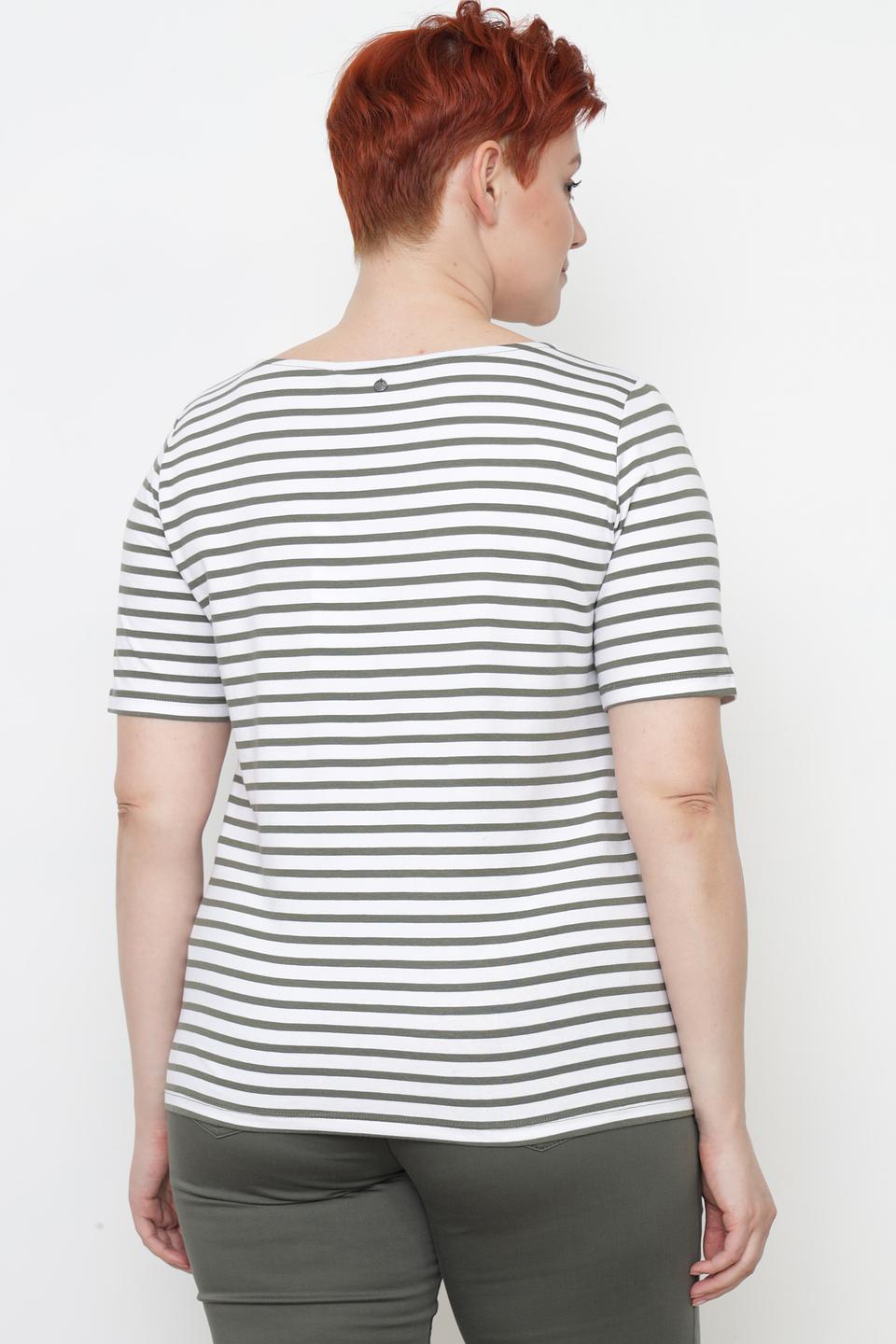 Футболка Gerry Weber полоска белая