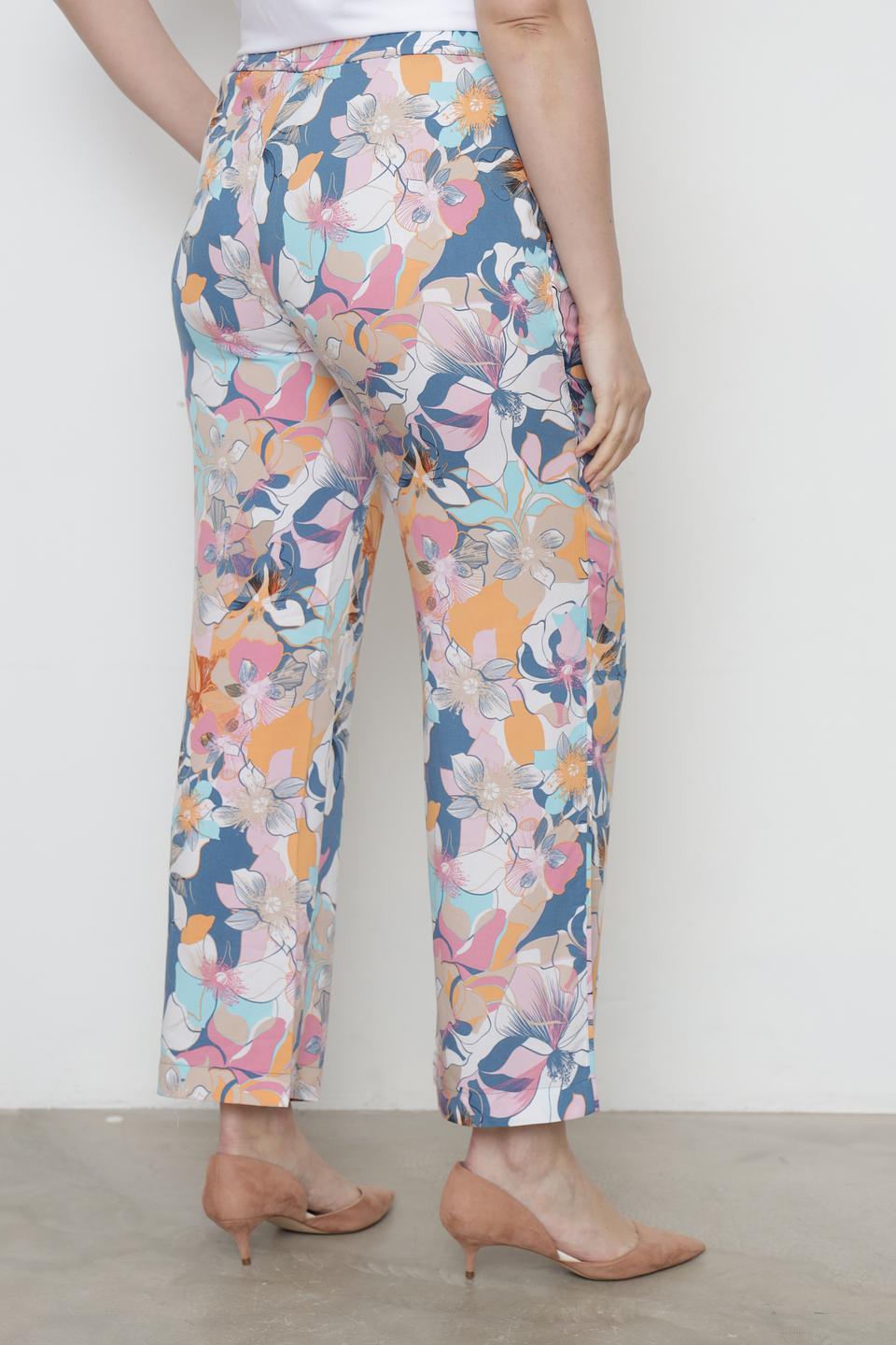 Брюки Thomas Rabe с цветочным принтом