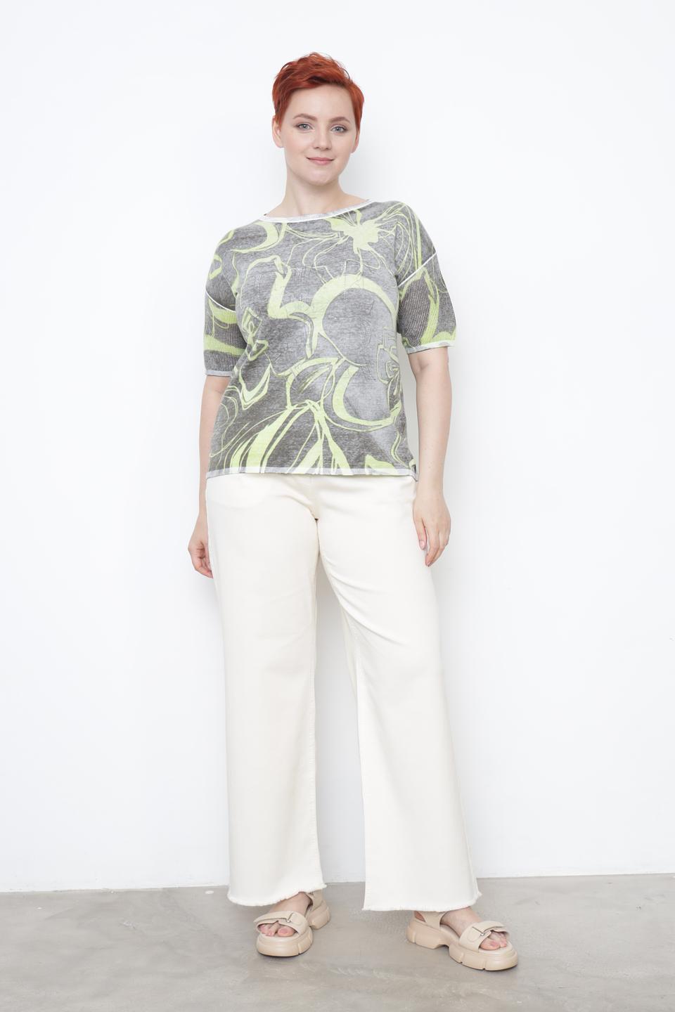 Пуловер Thomas Rabe с принтом