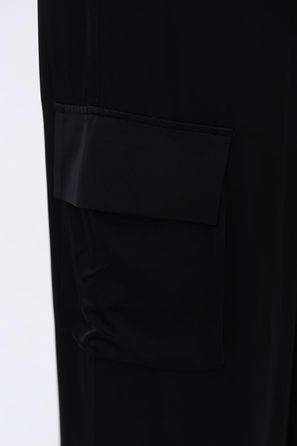 Брюки кюлоты Just Valeri чёрные