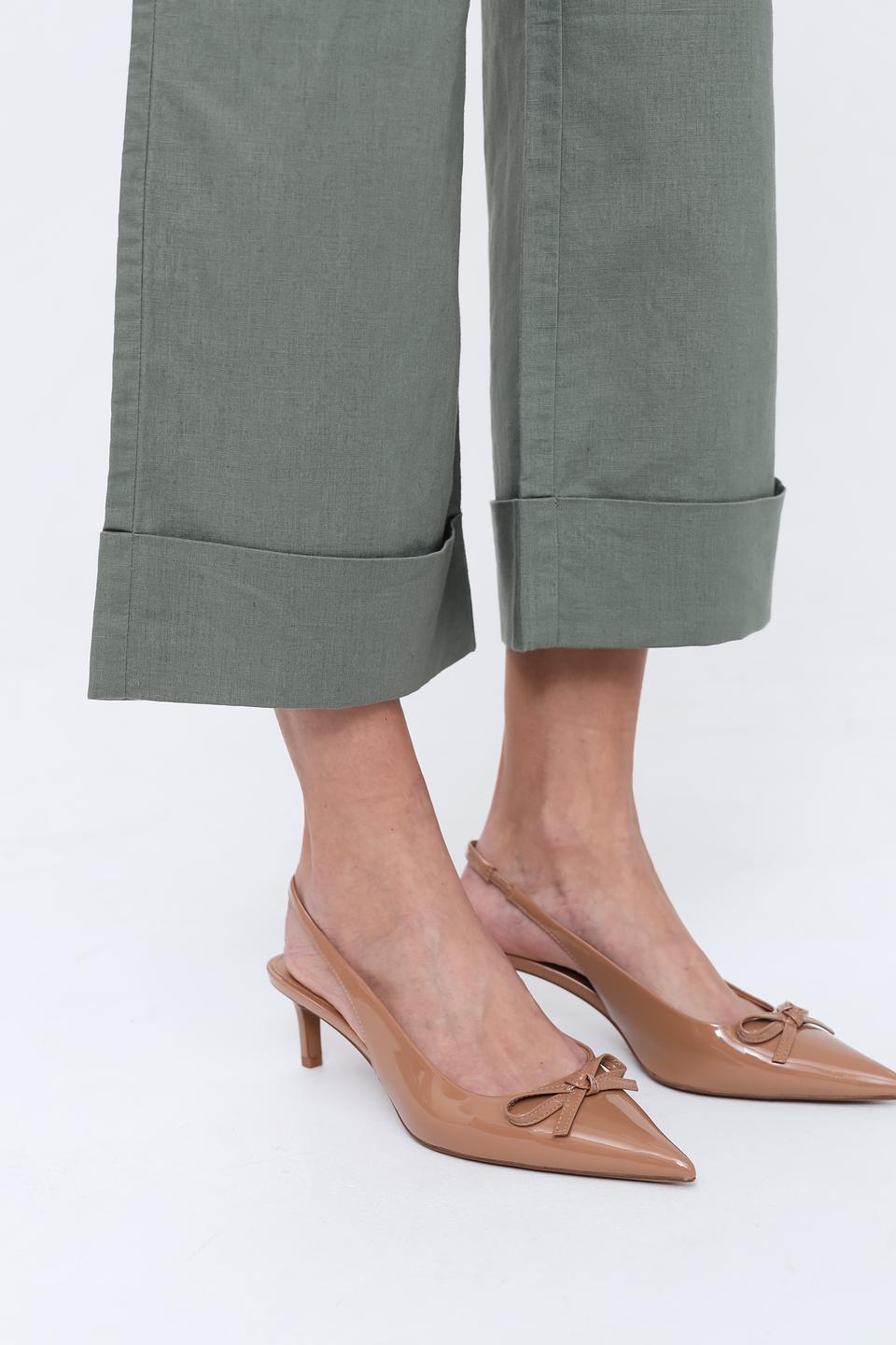 Брюки кюлоты Pezzo хаки