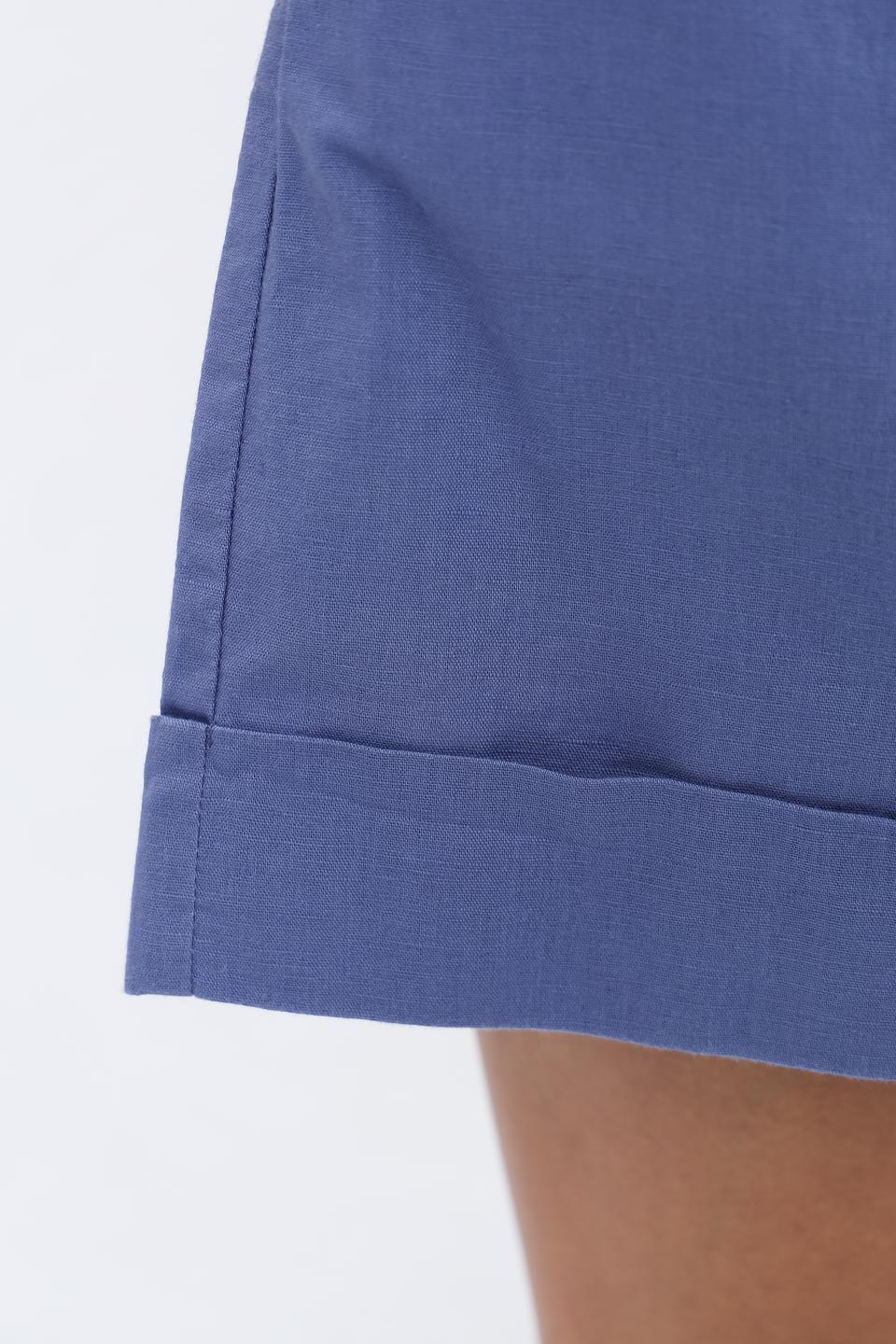 Шорты Pezzo голубые с манжетами