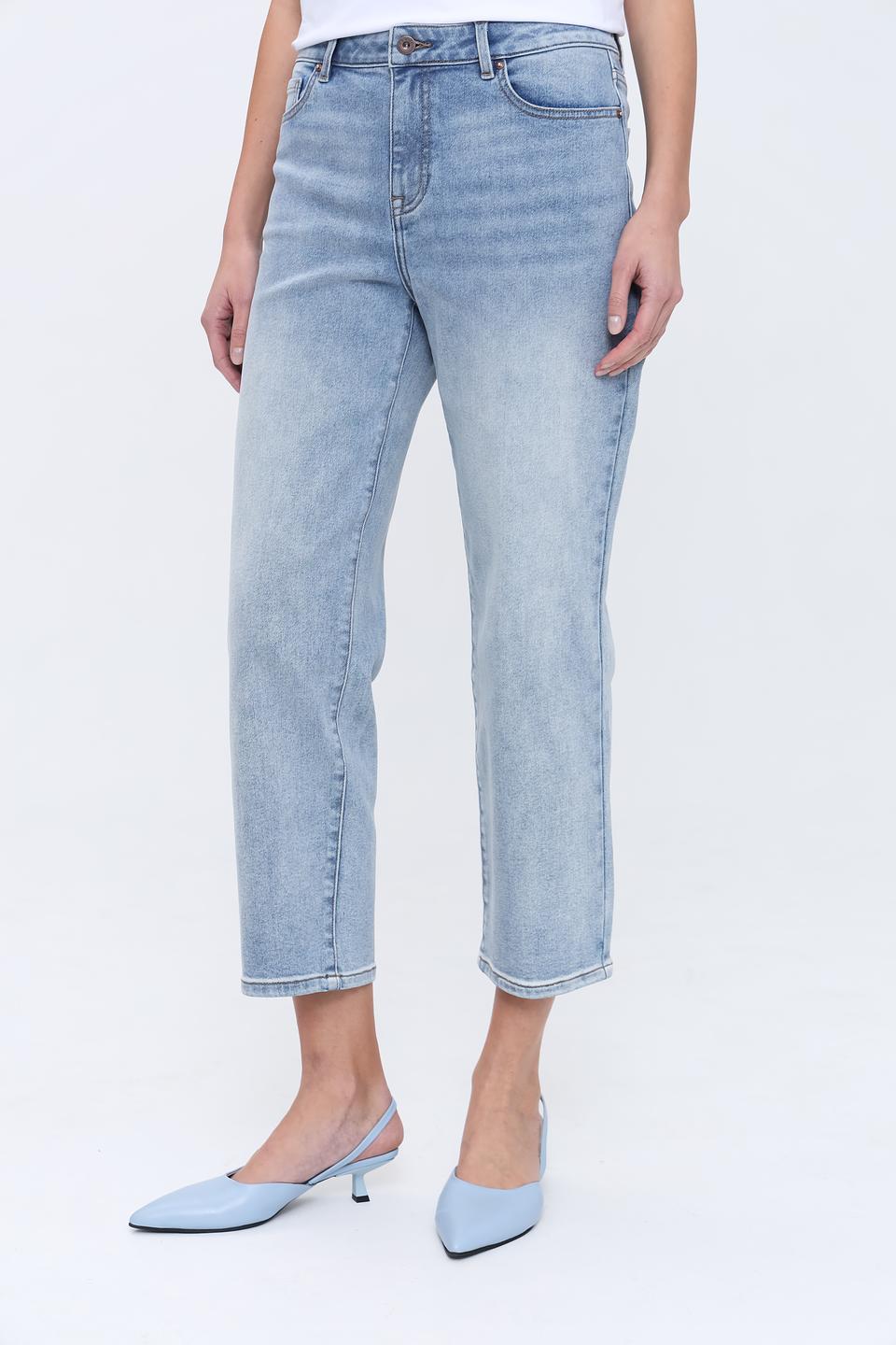 Джинсы Pezzo с укороченным шаговым швом