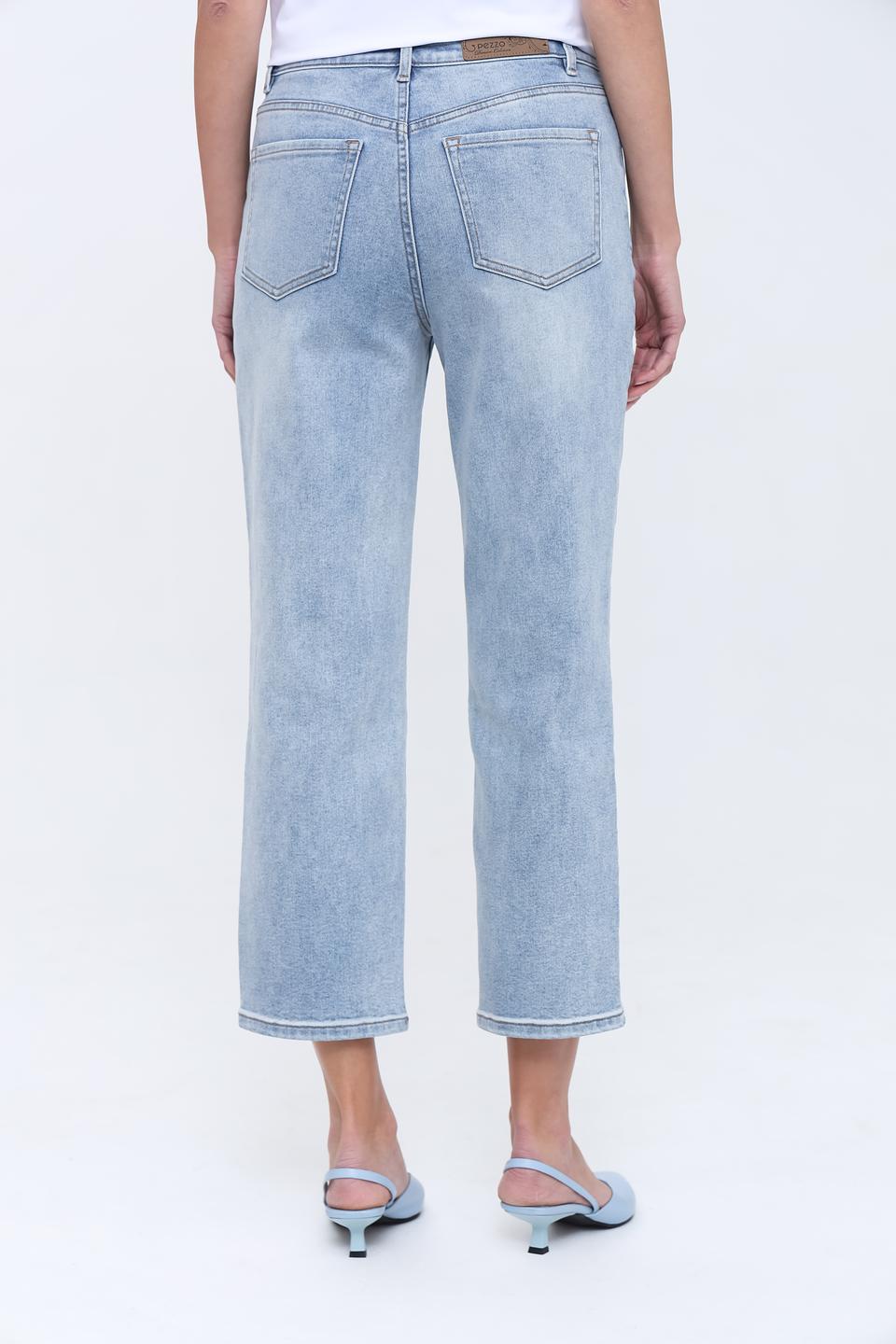 Джинсы Pezzo с укороченным шаговым швом
