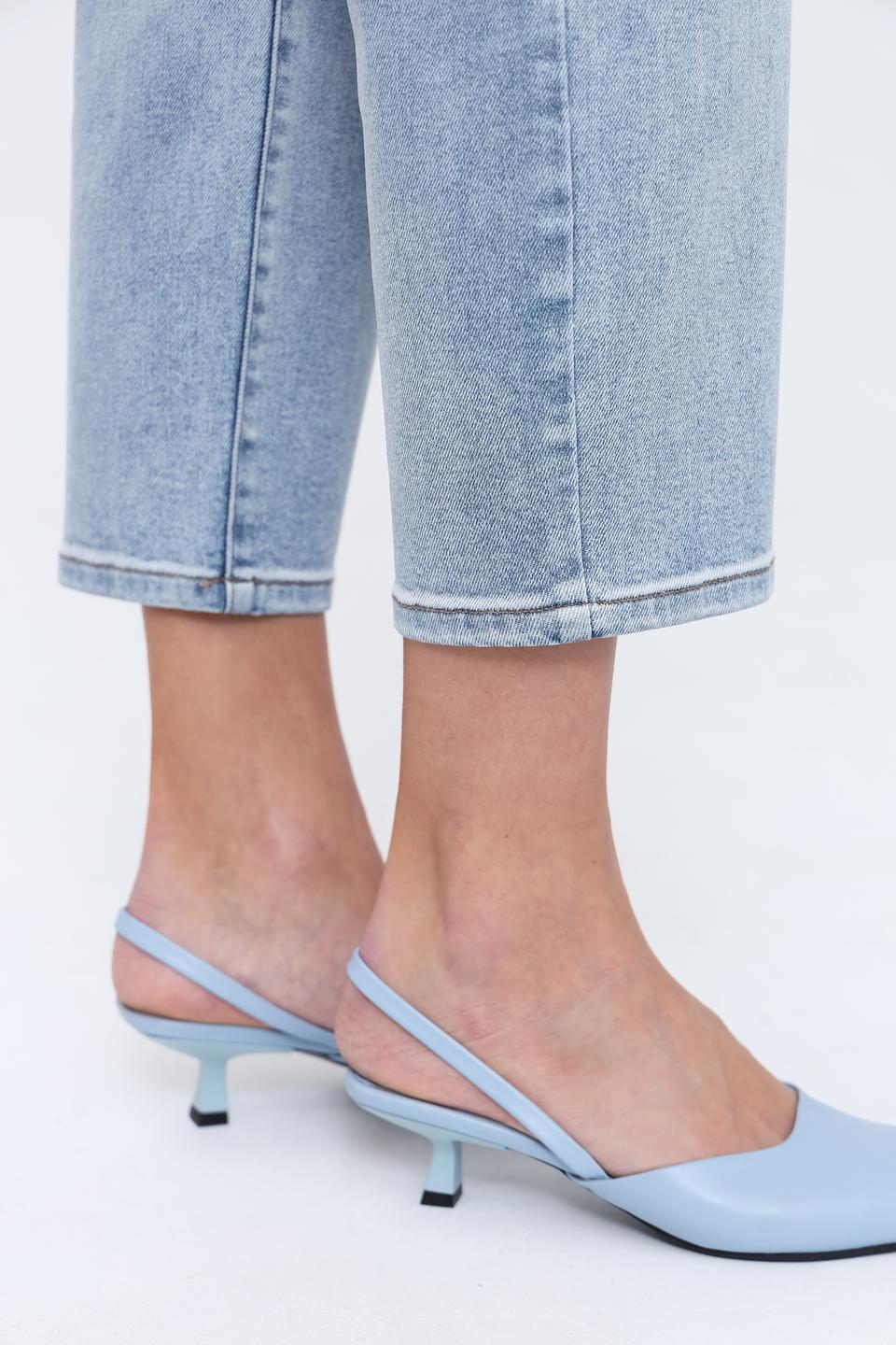 Джинсы Pezzo с укороченным шаговым швом