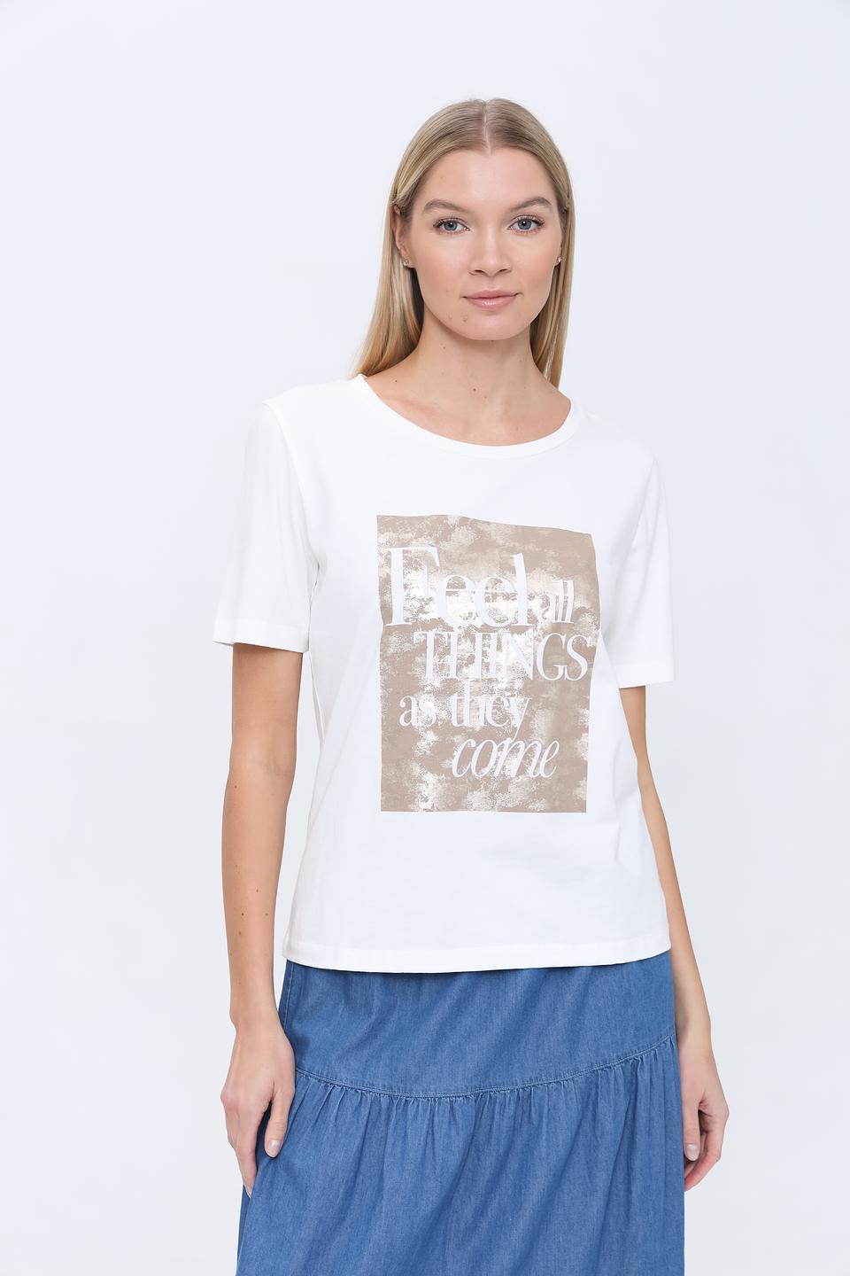 Футболка Just Valeri с принтом