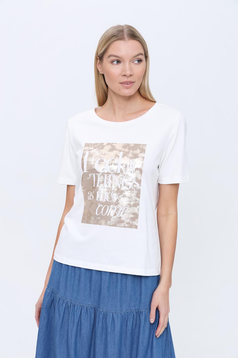 Футболка Just Valeri с принтом