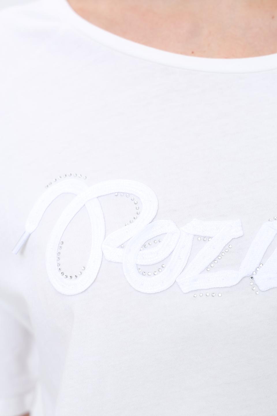 Футболка Pezzo с логотипом белая