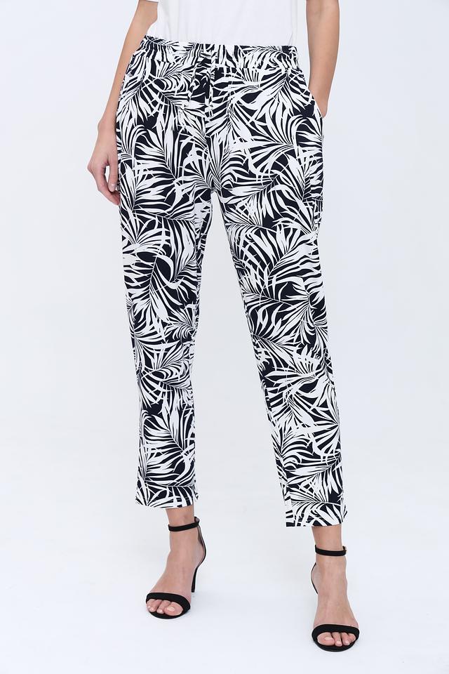 Брюки Pezzo с тропическим принтом