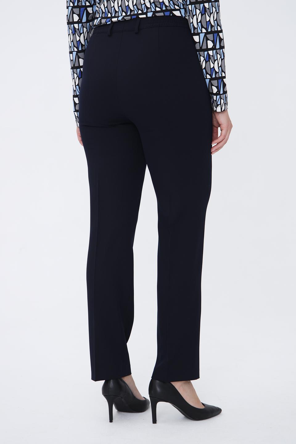 Брюки Relaxed by Toni прямые, темно-синие