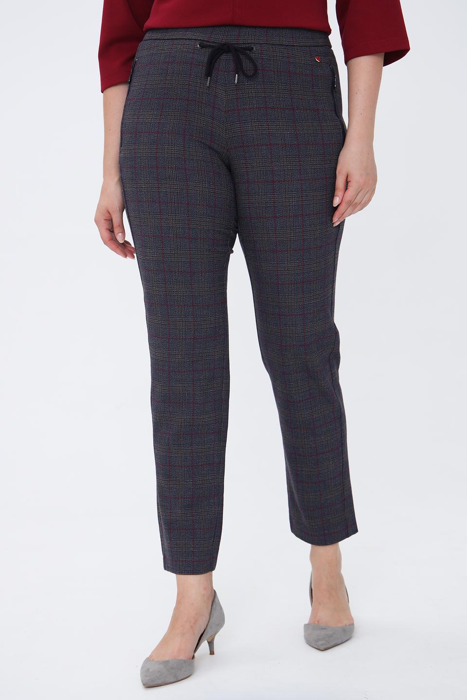 Брюки Relaxed by Toni в клетку