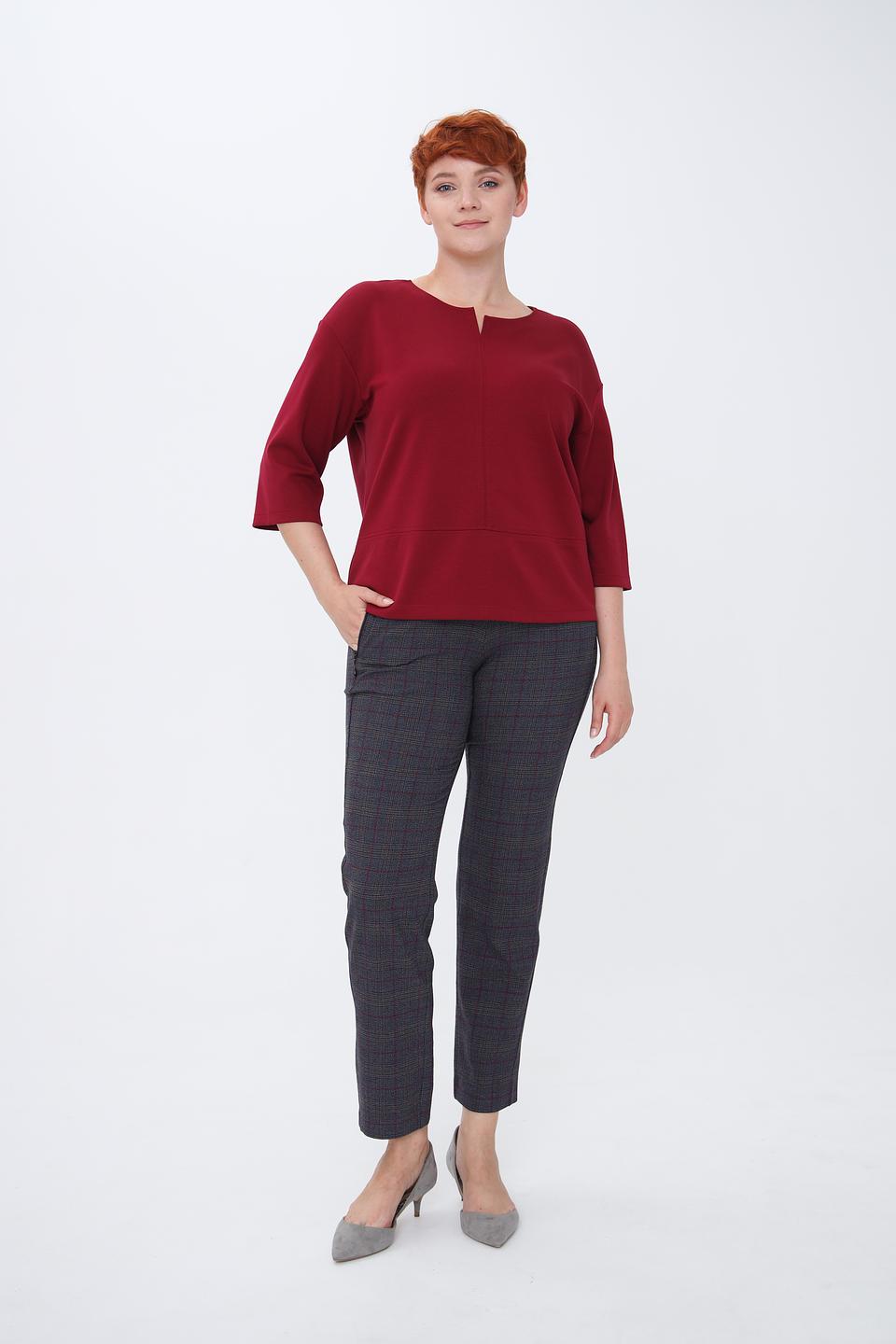 Брюки Relaxed by Toni в клетку