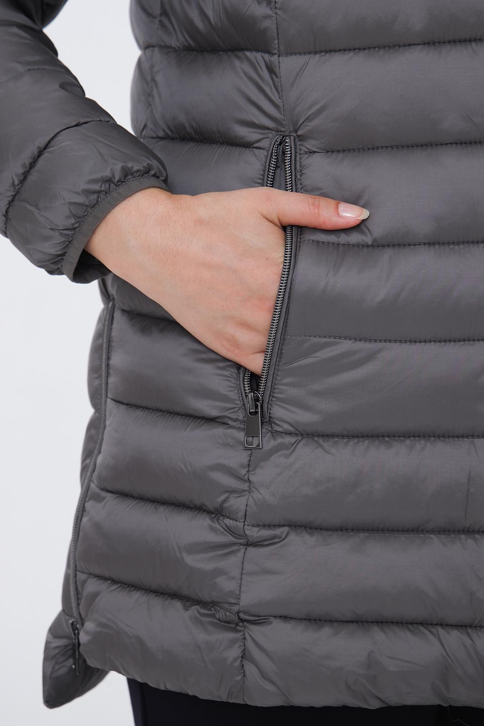 Куртка Lebek стеганая серая