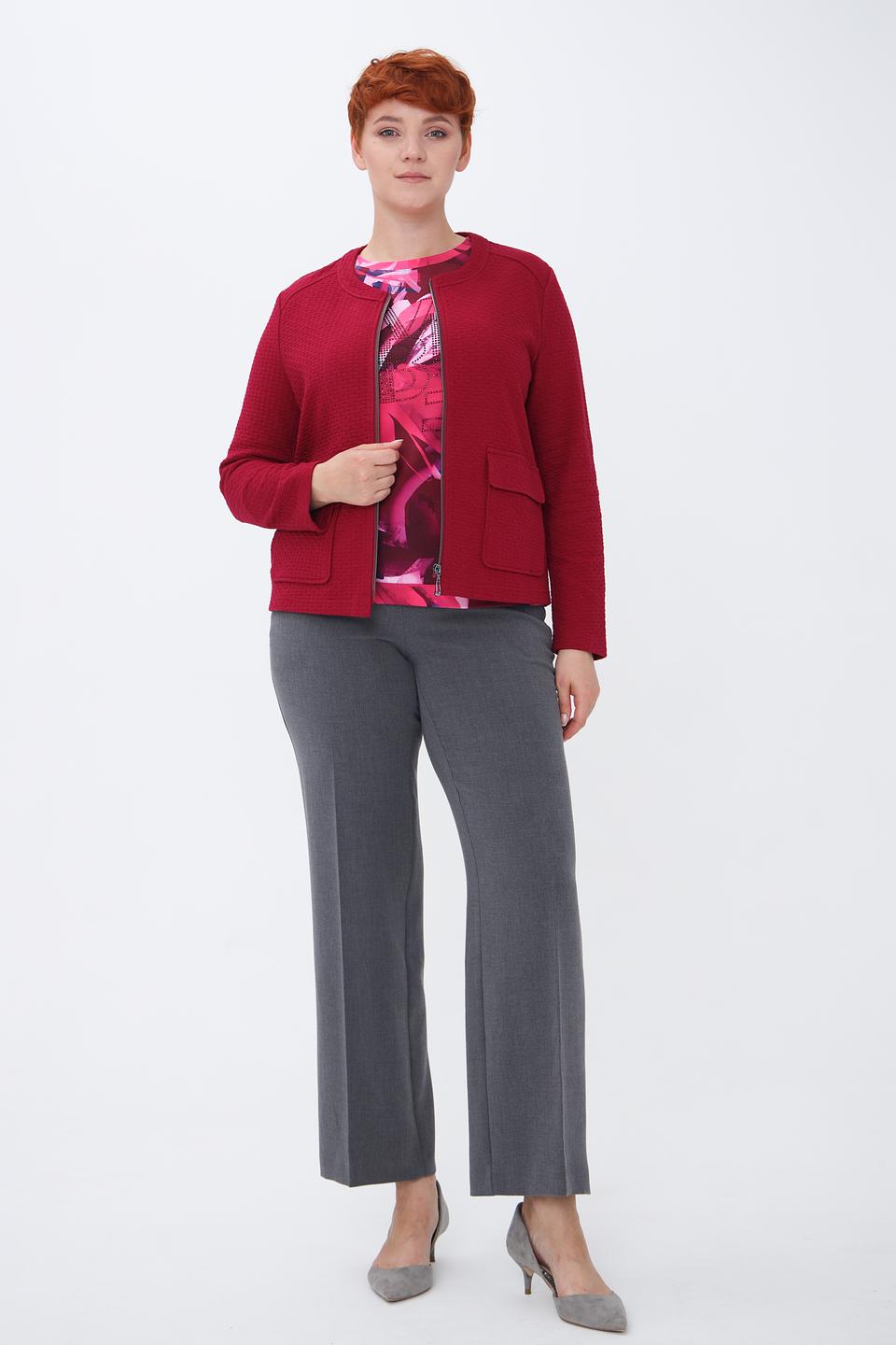 Жакет Rabe collection бордовый