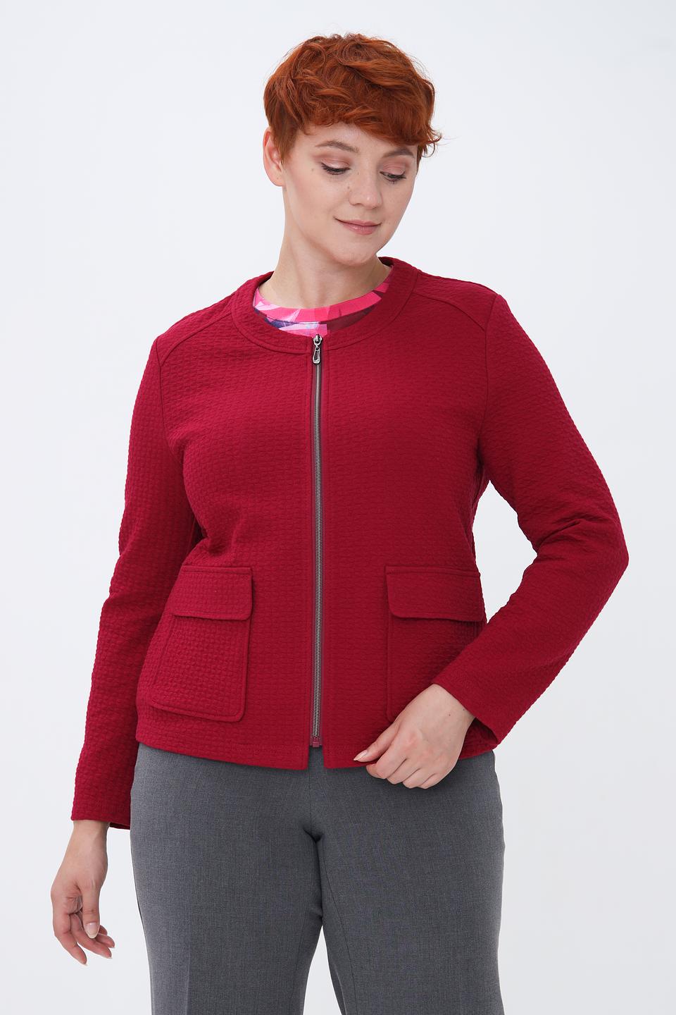 Жакет Rabe collection бордовый