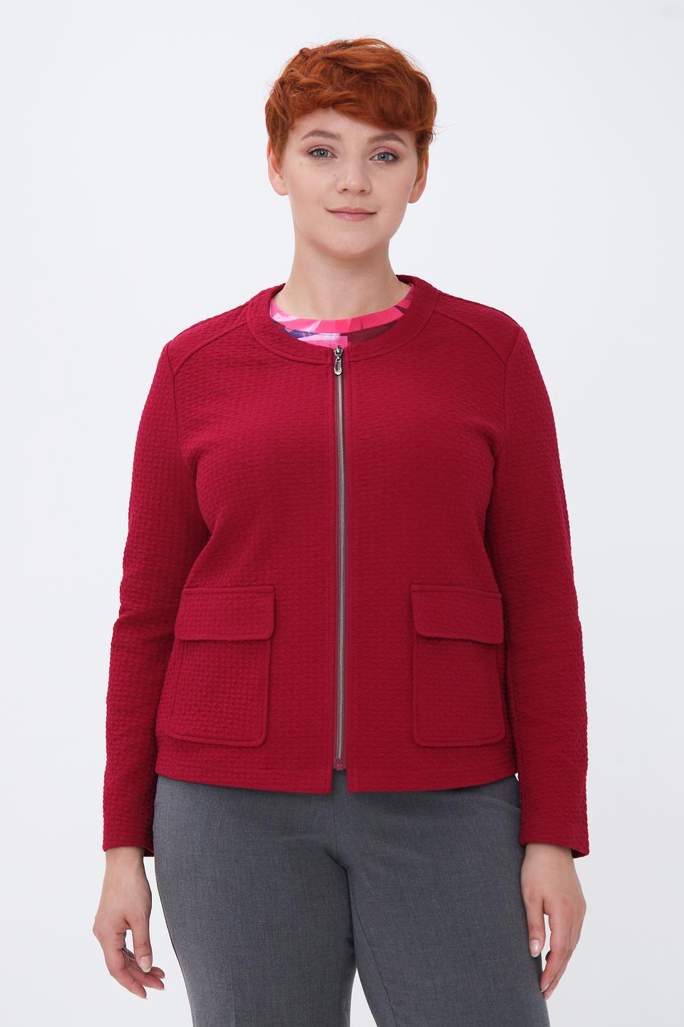 Жакет Rabe collection бордовый