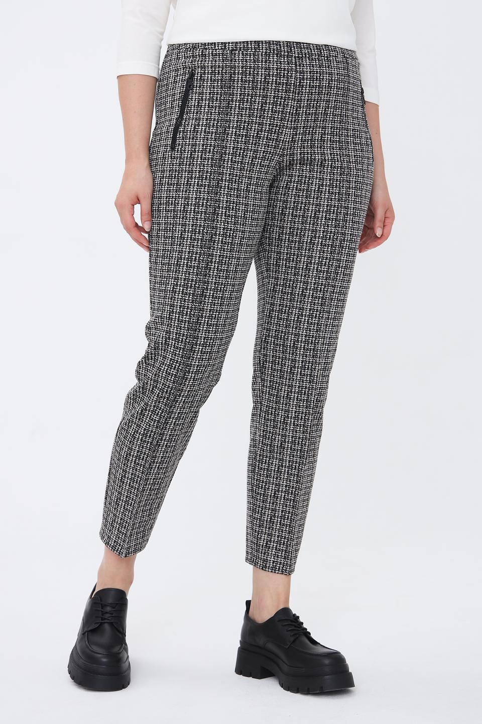 Брюки Lecomte в клетку