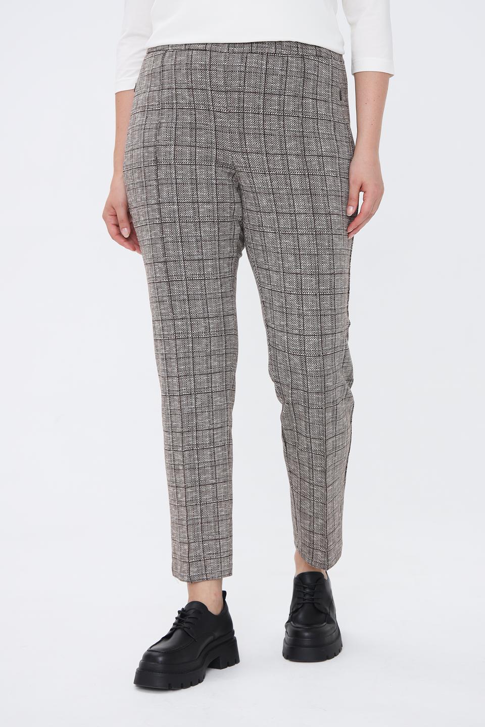 Брюки Lecomte в клетку