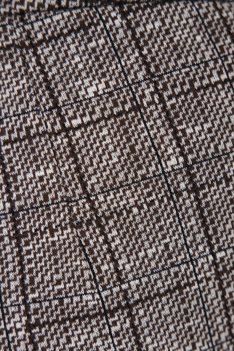 Брюки Lecomte в клетку