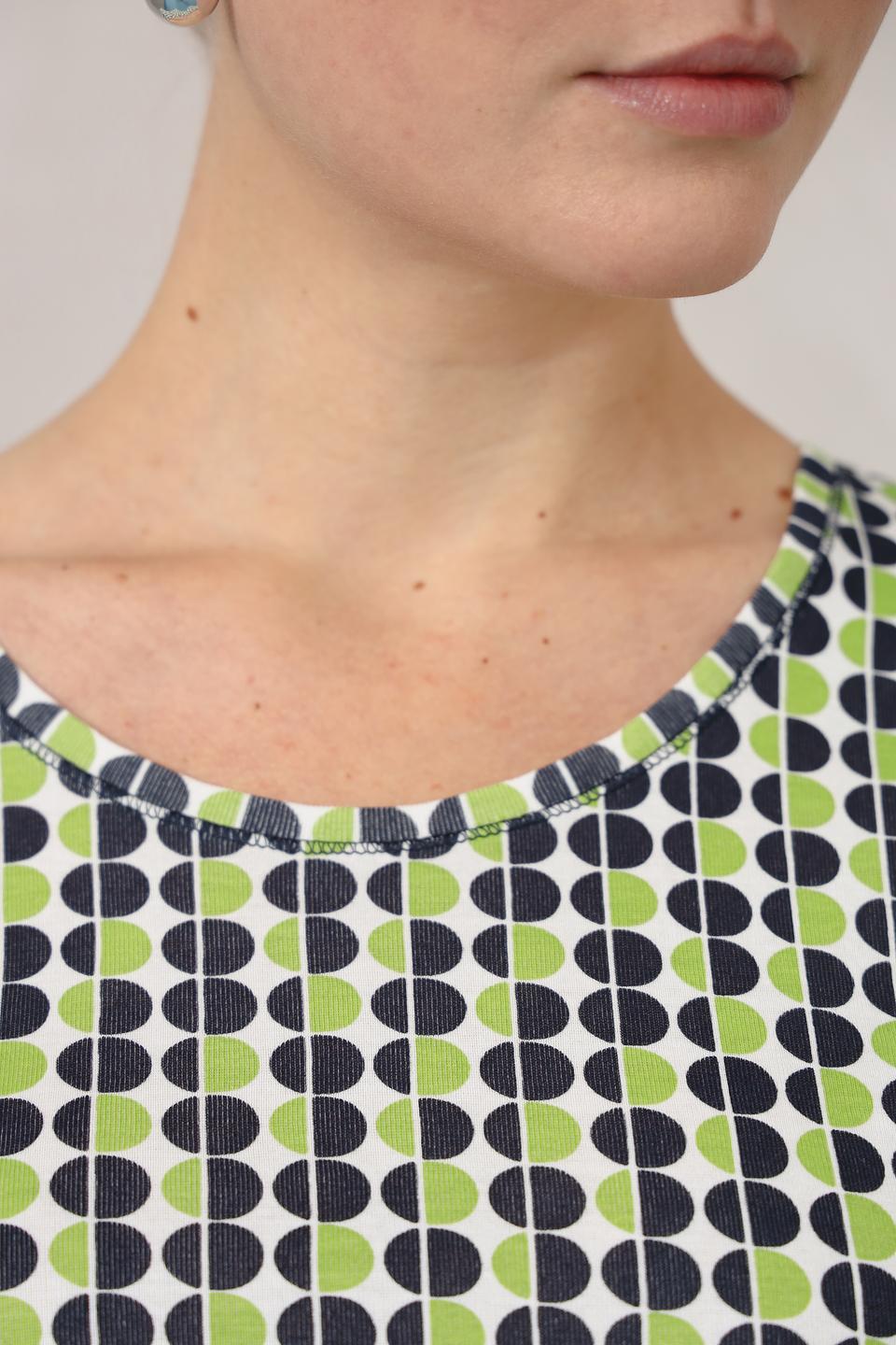 Футболка Olsen с геометрическим принтом