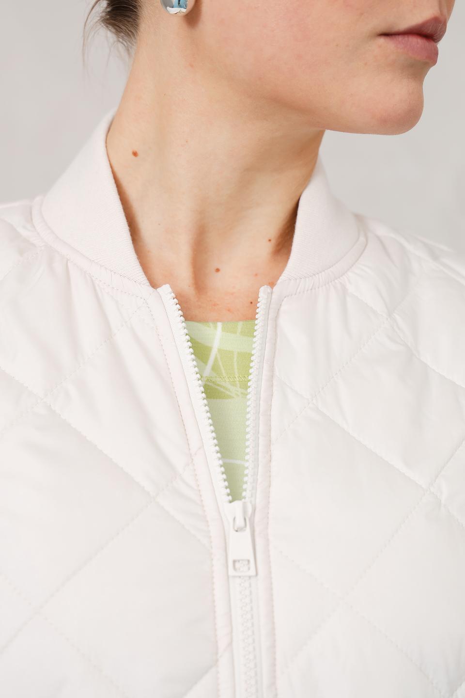 Жакет Olsen стеганый бежевый