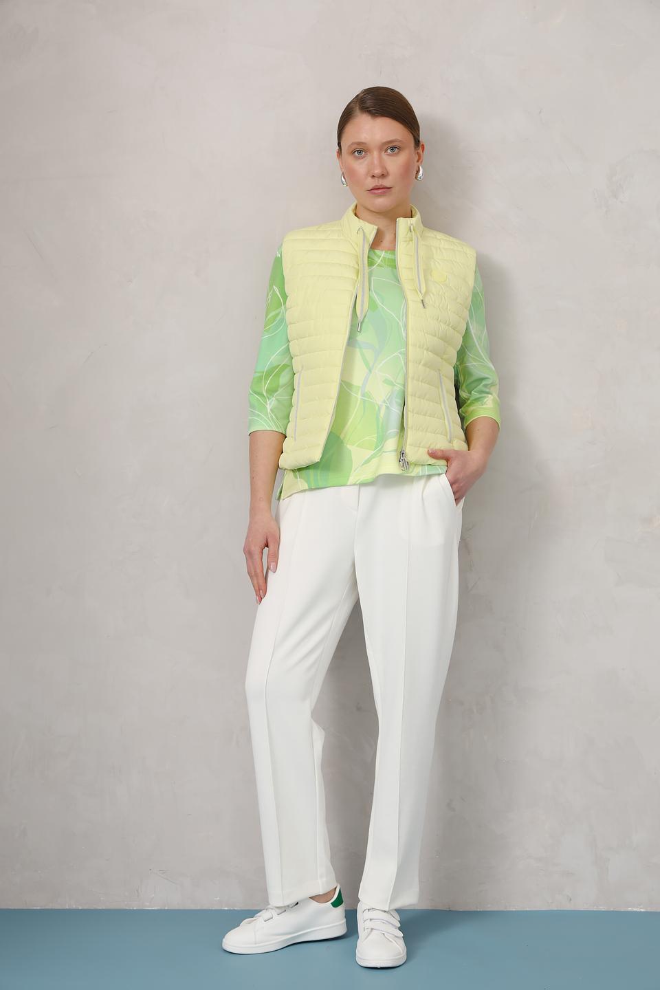 Жилет Olsen стеганый лайм