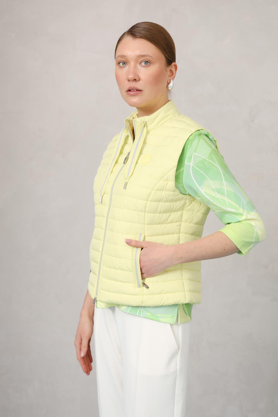 Жилет Olsen стеганый лайм