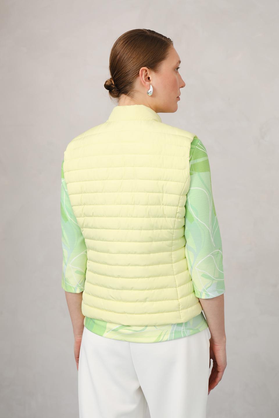 Жилет Olsen стеганый лайм