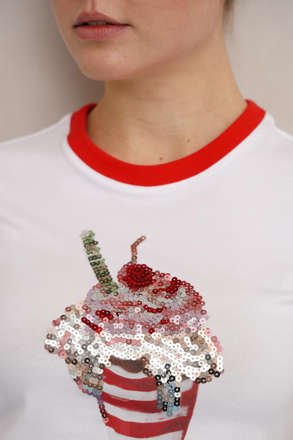 Футболка Rich and Royal с принтом