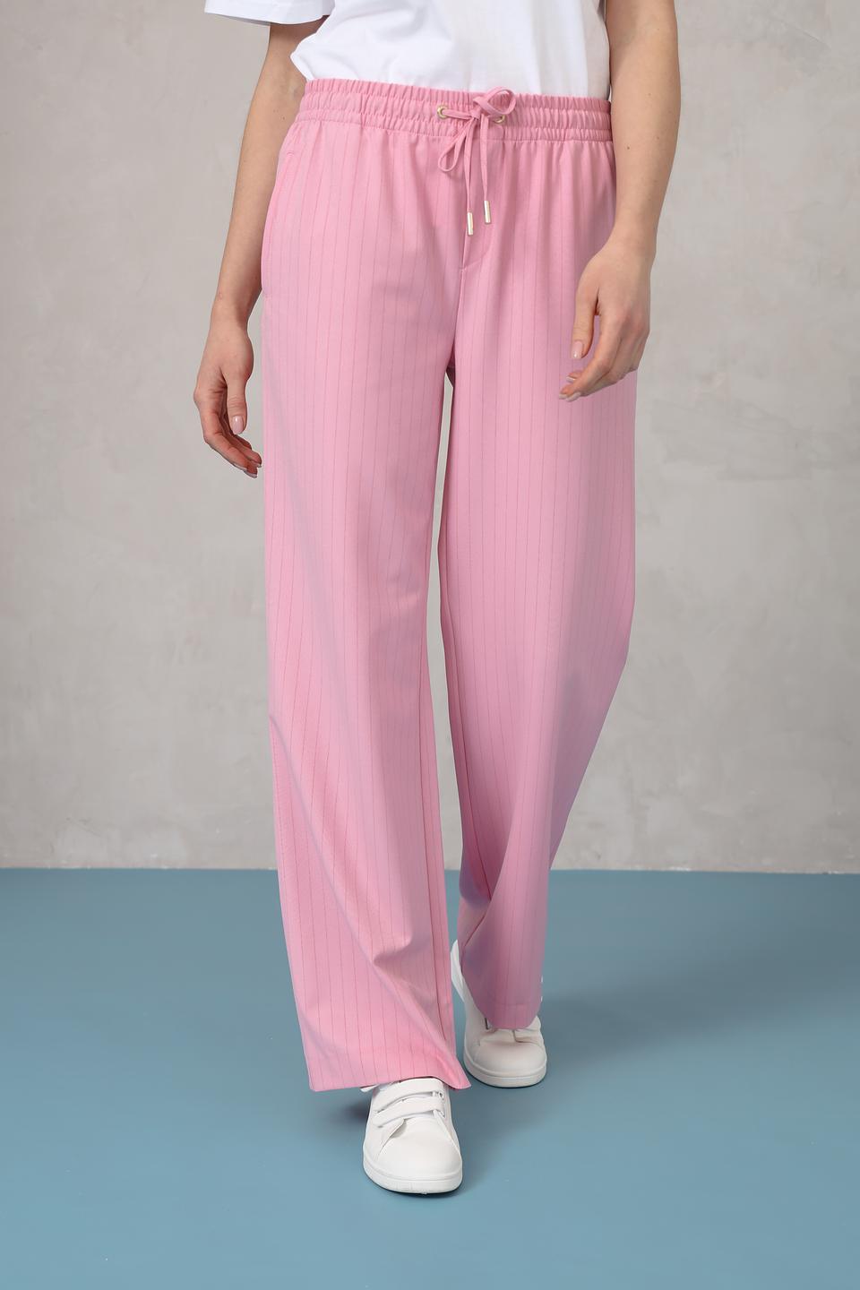 Брюки палаццо Rich and Royal розовые