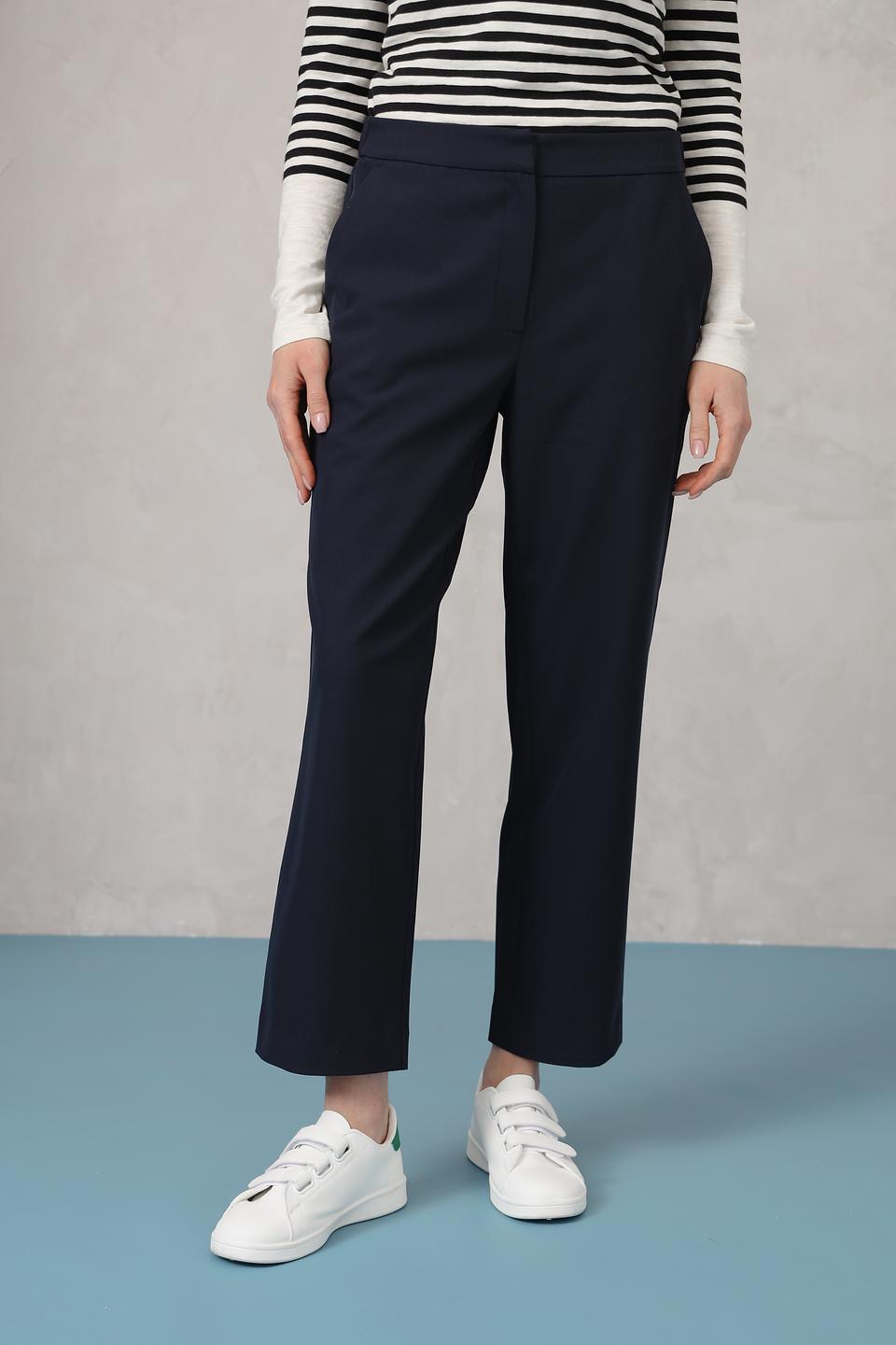 Брюки классические Rich and Royal темно-синие