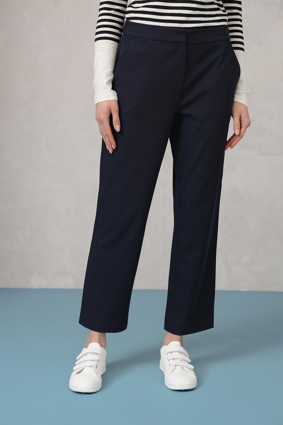 Брюки классические Rich and Royal темно-синие