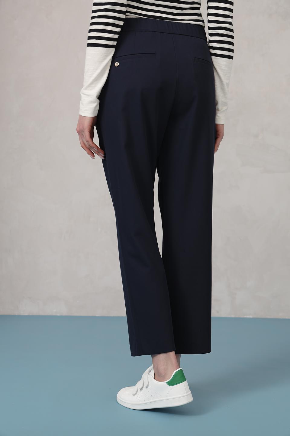 Брюки классические Rich and Royal темно-синие