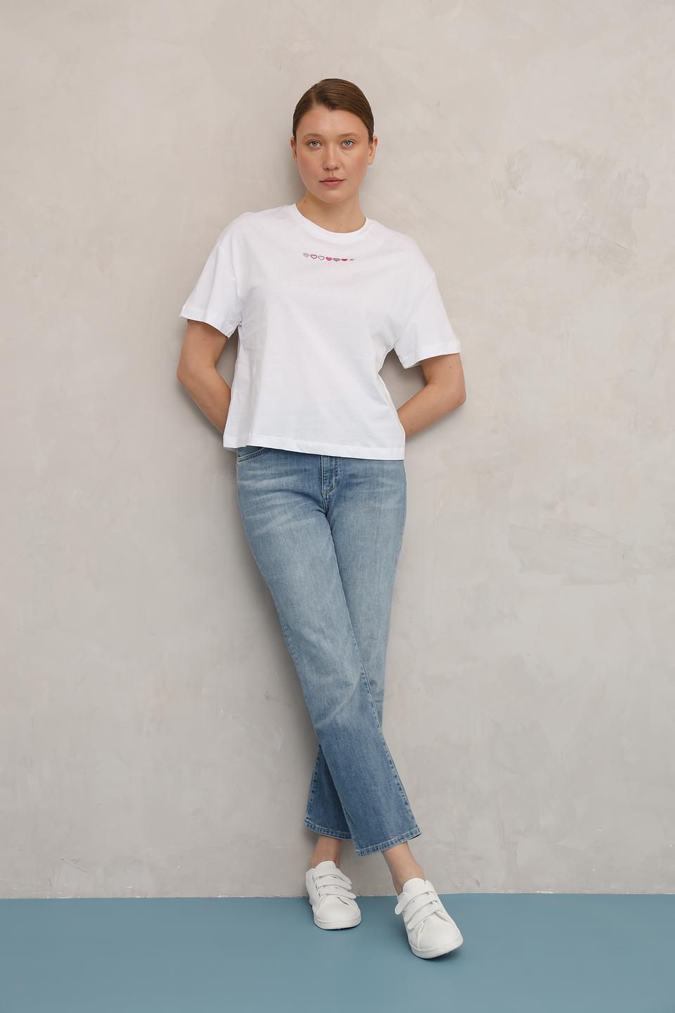 Футболка Rich and Royal с сердцами