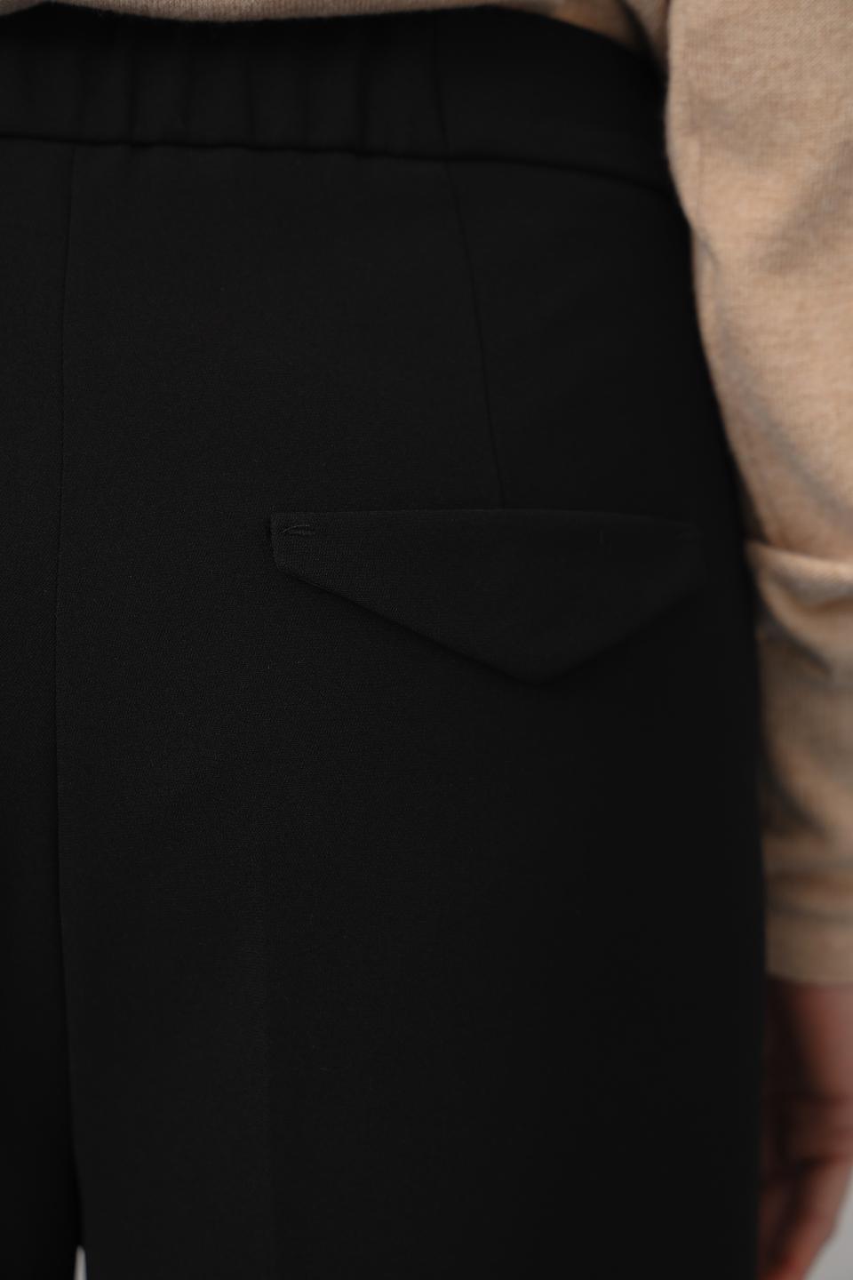 Брюки клёш Luisa Cerano чёрные