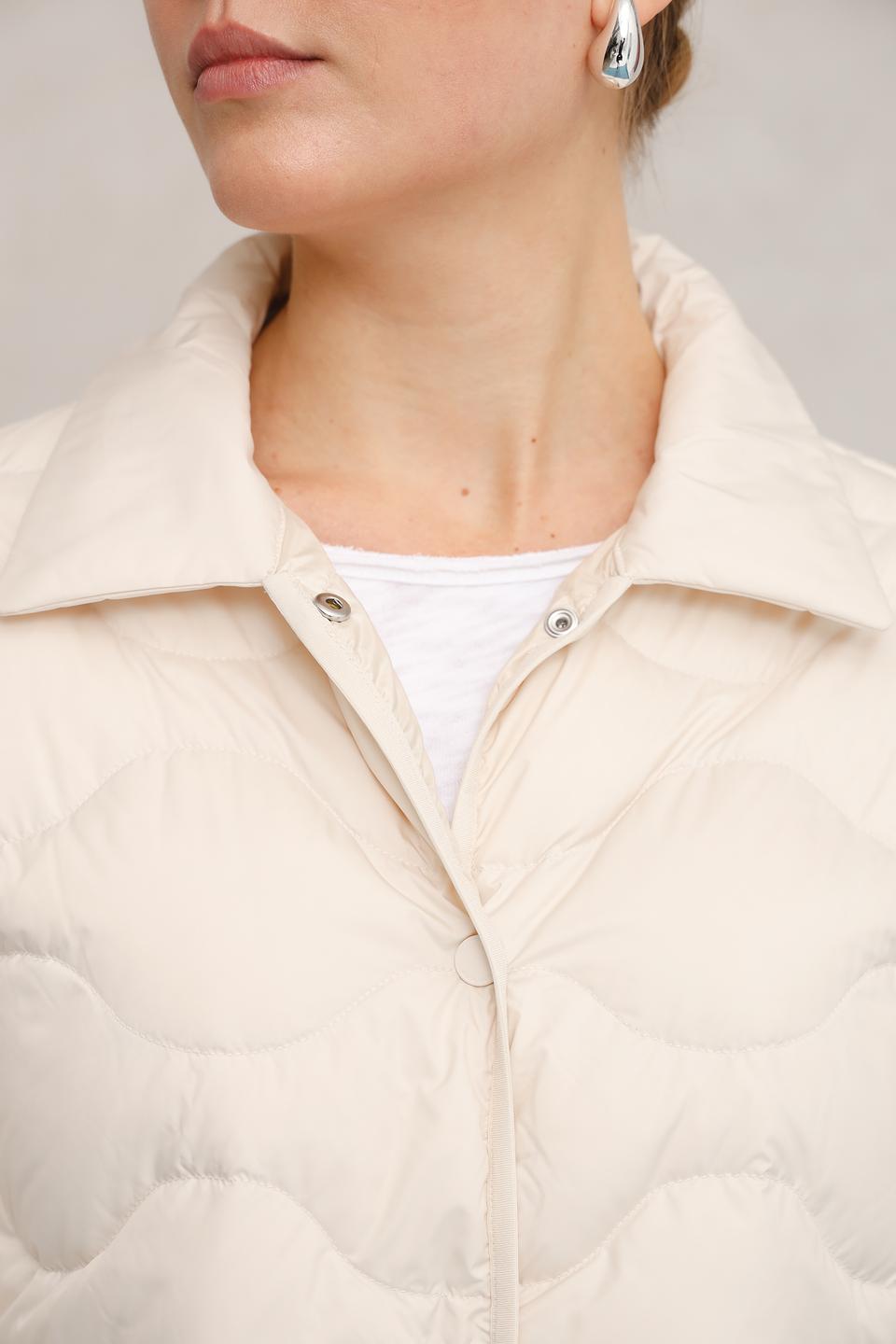 Куртка Gerry Weber стеганая бежевая