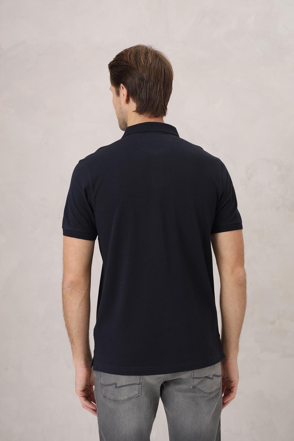 Поло Lerros men тёмно-синее