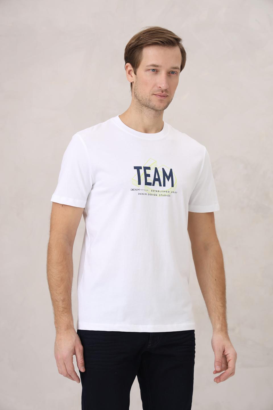 Футболка Tom Tailor denim white