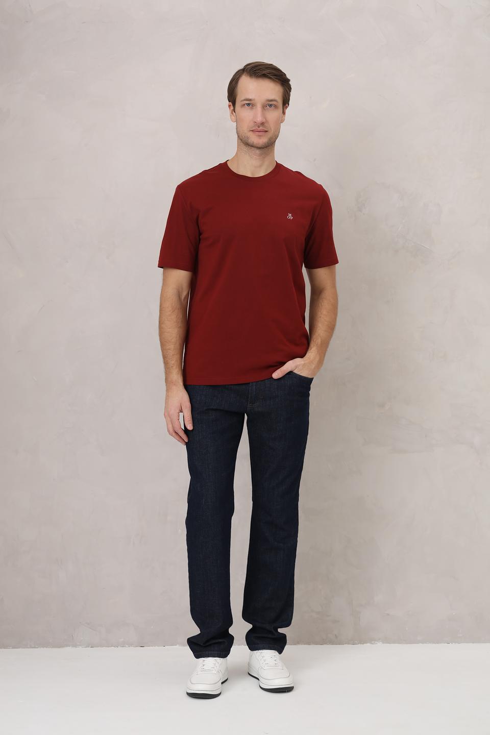 Футболка Marc O Polo бордовая