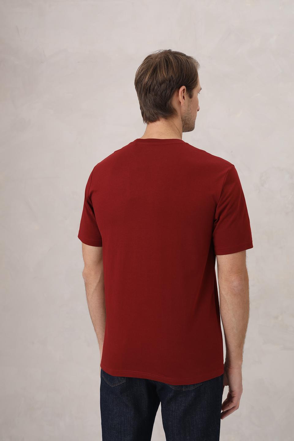 Футболка Marc O Polo бордовая