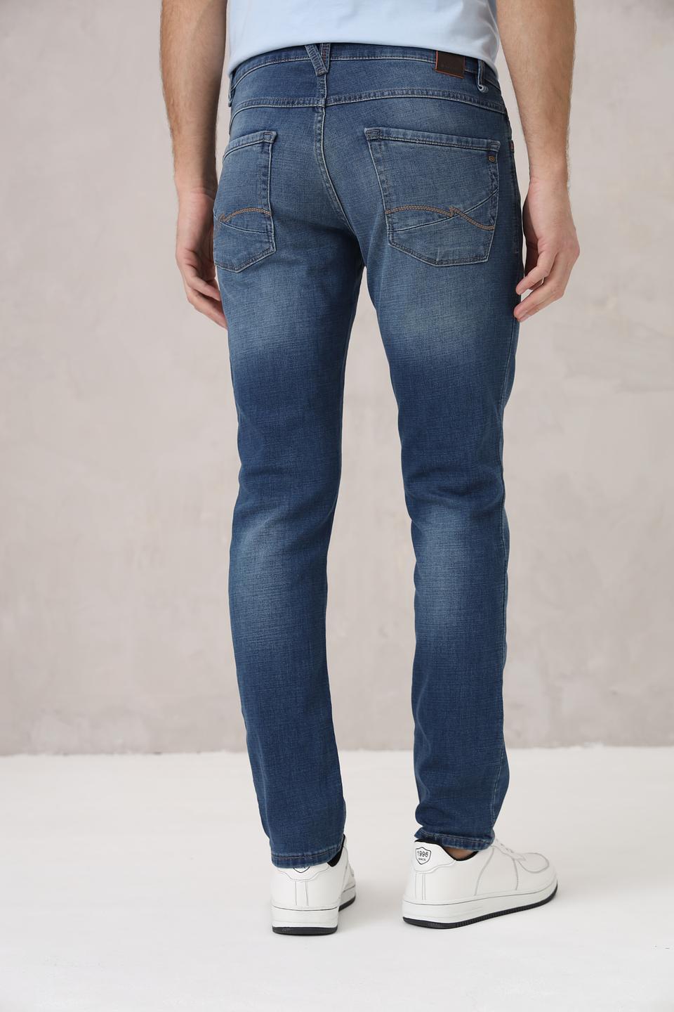 Джинсы Hattric синие Slim Fit