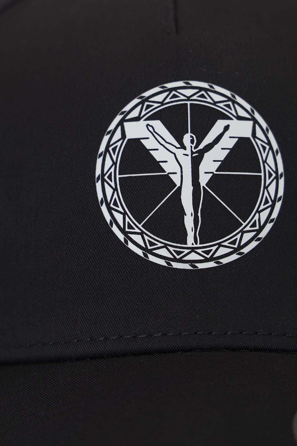 Бейсболка Carlo Colucci чёрная