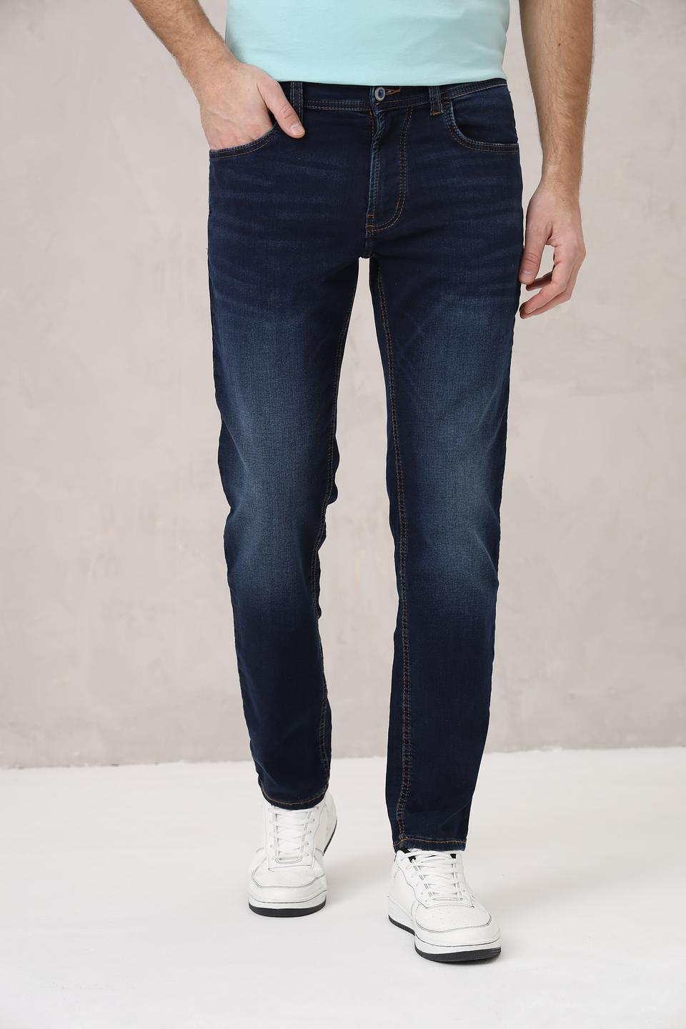 Джинсы Hattric Slim Fit тёмно-синие