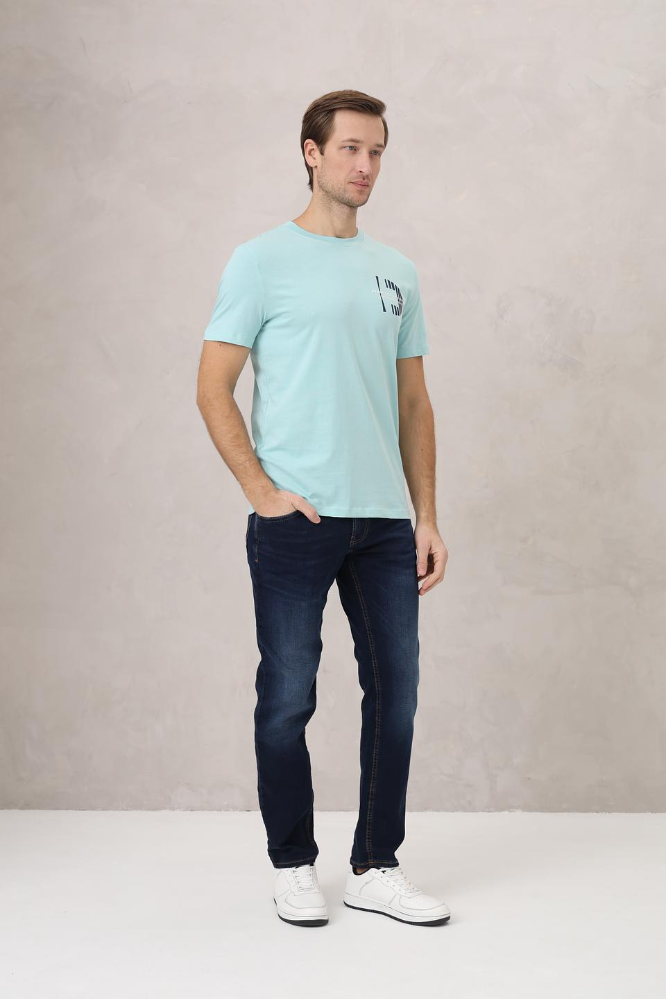 Джинсы Hattric Slim Fit тёмно-синие