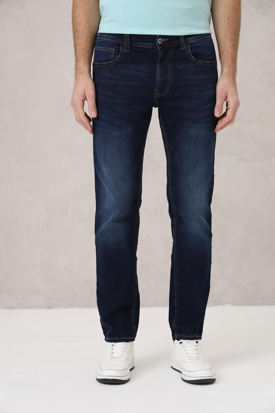 Джинсы Hattric Slim Fit тёмно-синие