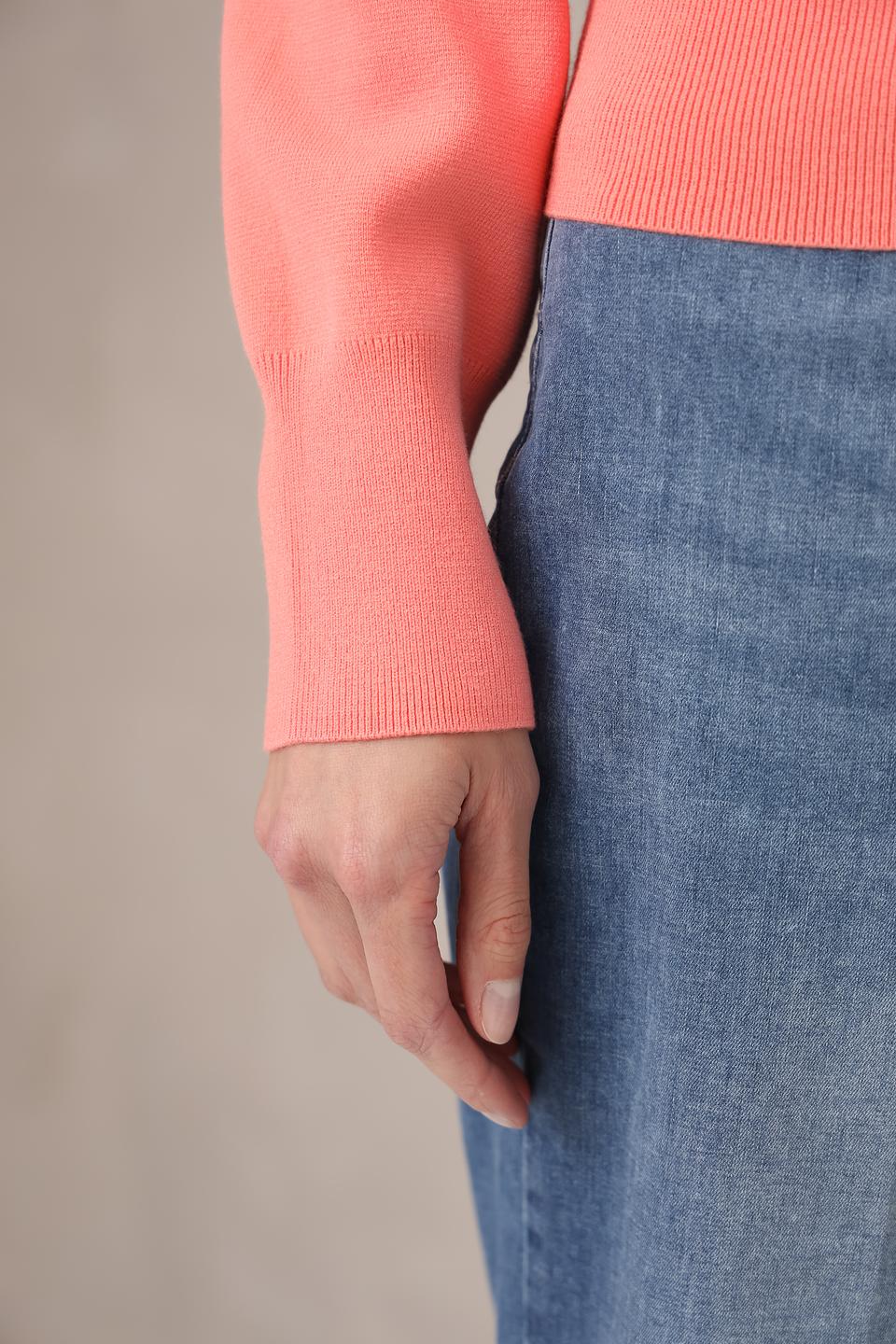 Кардиган Gerry Weber оранжевый с золотистыми пуговицами