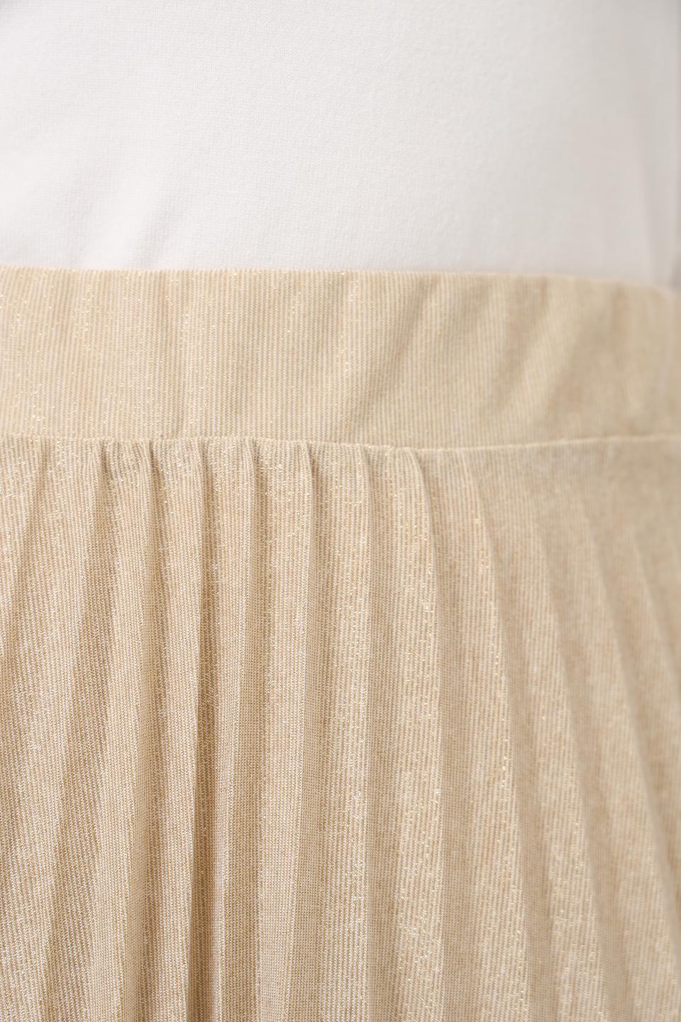 Юбка Rich and Royal плиссированная золотистая