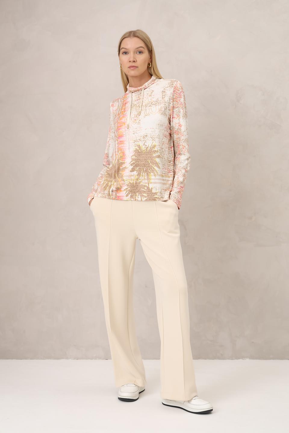 Блуза Gerry Weber с принтом пальм