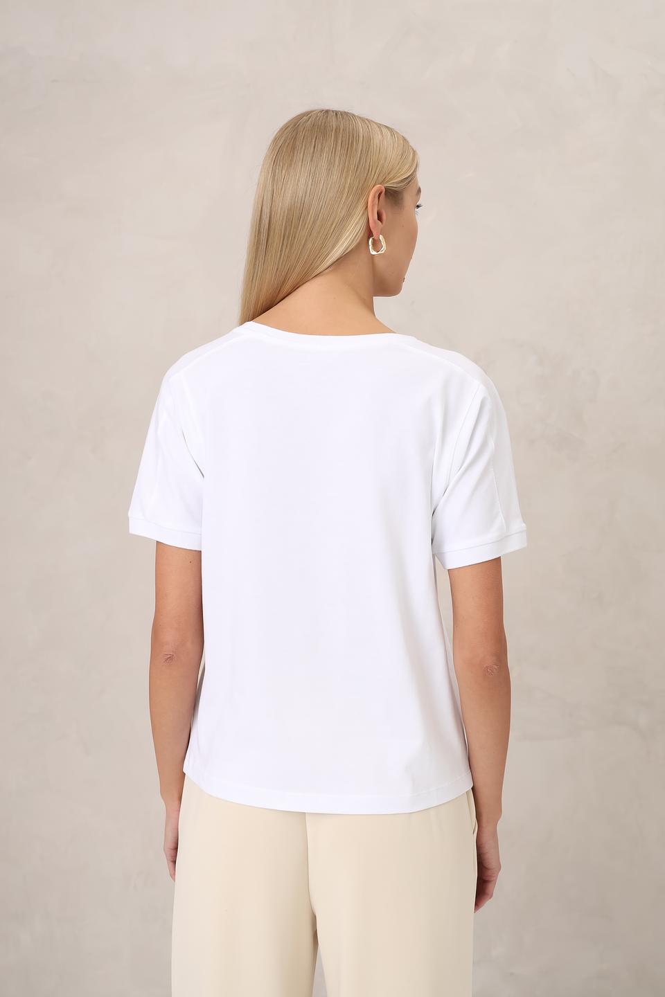 Футболка Margittes с принтом Holiday