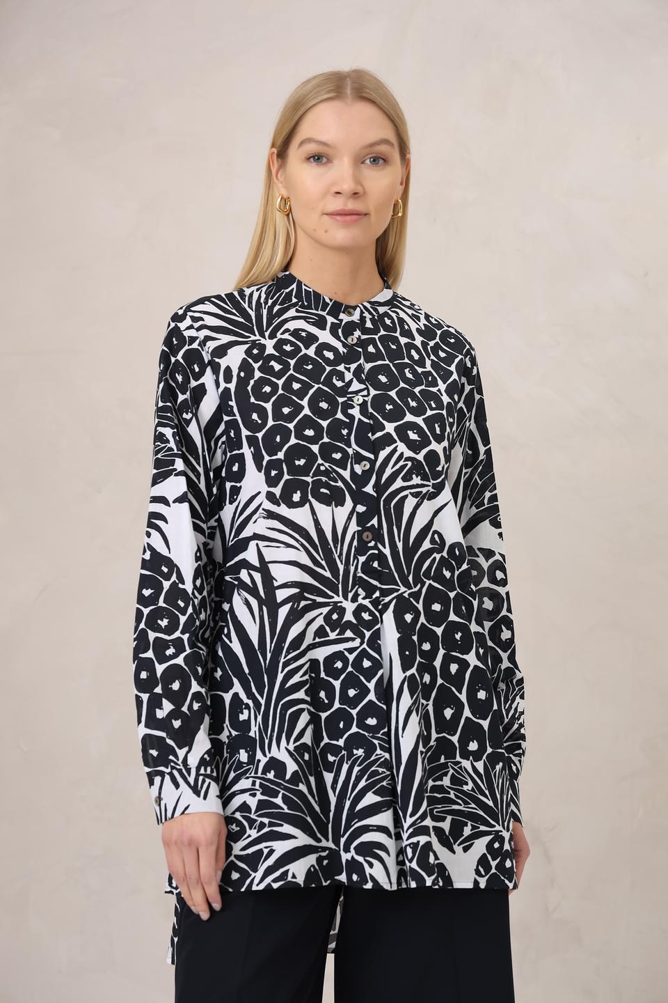 Блуза Margittes с принтом